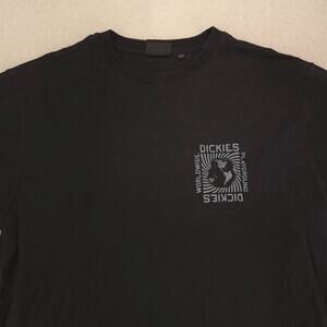 Dickies Crew Neck Casual Short Sleeve Graphic T Shirt Mens Size XL Black